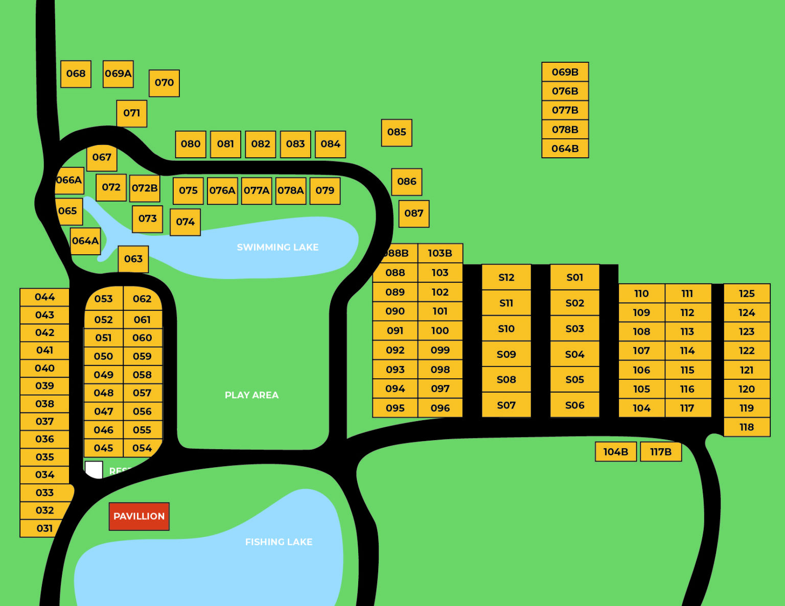 Our Campsites Willow Lake Campground
